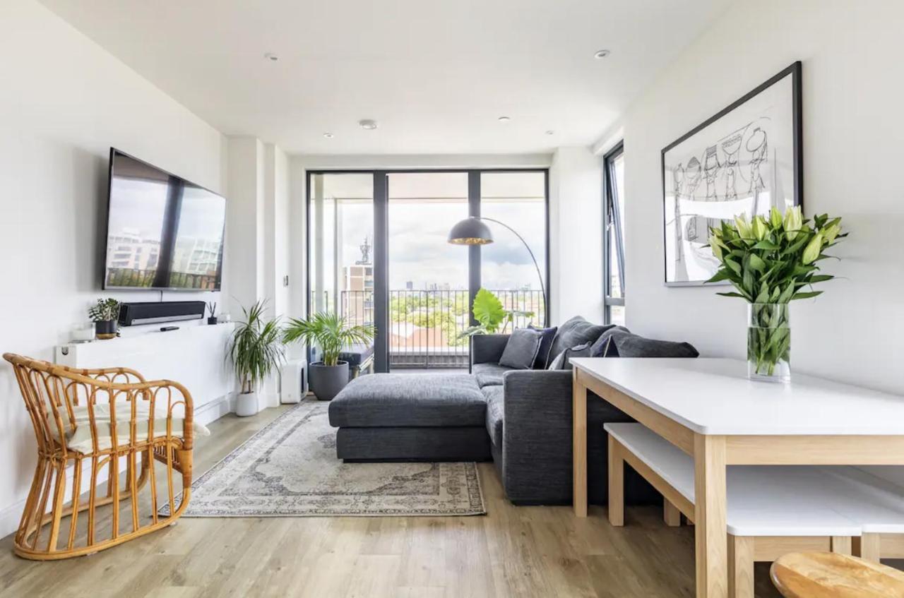 Modern 1 Bed L City Views L Work Space London Exterior photo
