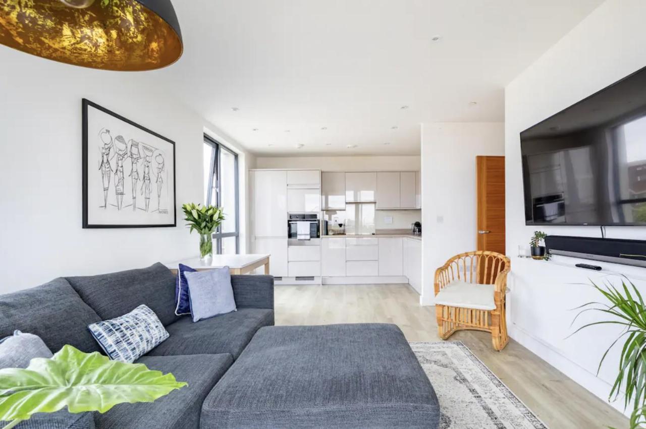 Modern 1 Bed L City Views L Work Space London Exterior photo