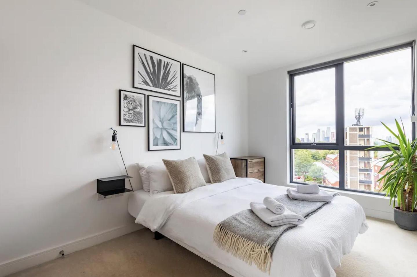 Modern 1 Bed L City Views L Work Space London Exterior photo